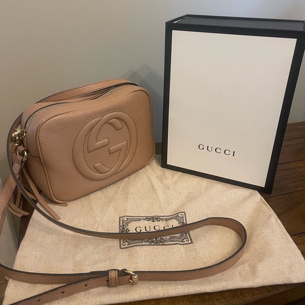 Nude Gucci Soho Bag